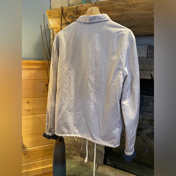 Grey silk jacket! Size S - Picture 3 of 4